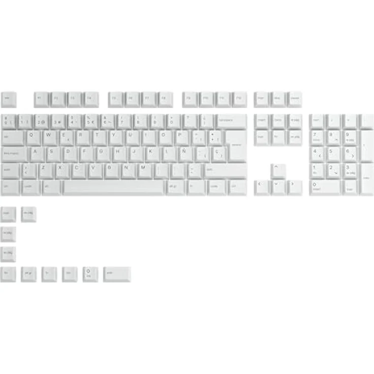 Glorious PC Gaming Race GPBT ISO ES-Layout Tastenkappen für Mechanische Tastatur, aus Ultra-Haltbarem PBT-Kunststoff – Bild 2