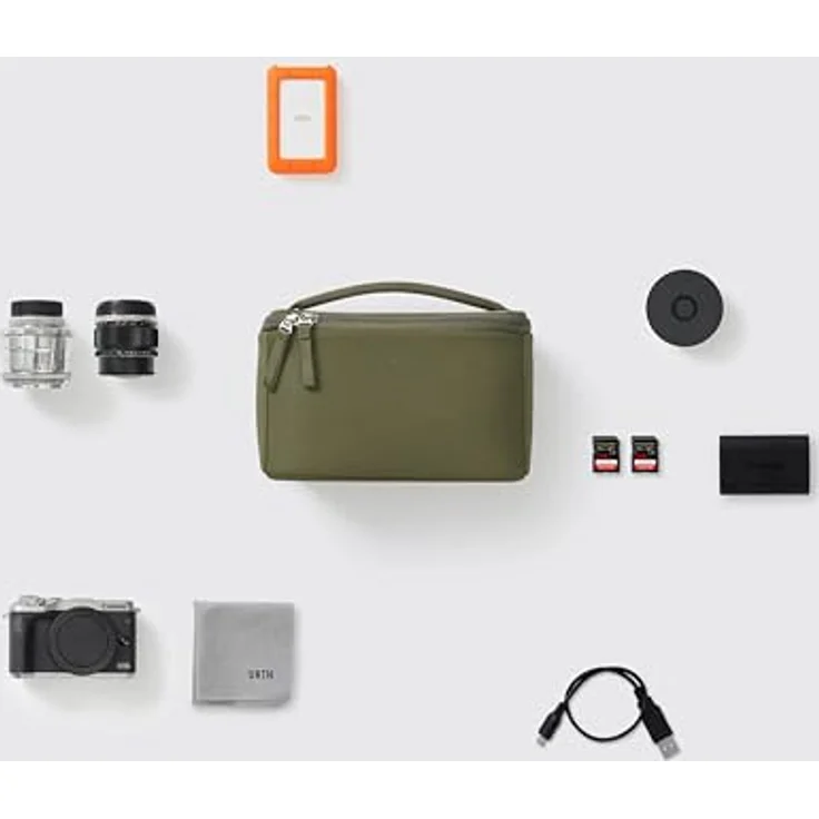 Urth Arkose Camera Insert, Kameratasche Schultertasche für Kamerazubehör, Grün – Bild 8