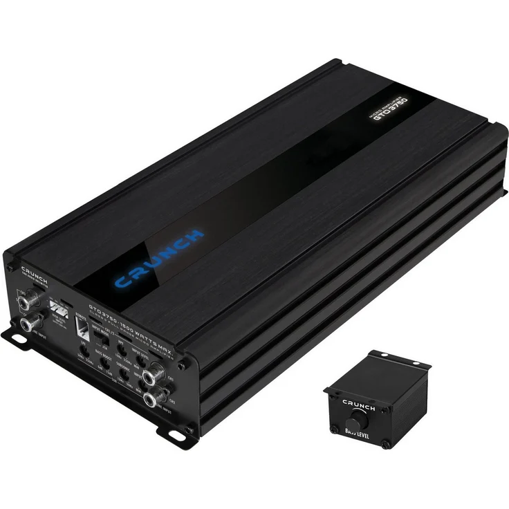 Crunch GTO3750, 3-Kanal Digital-Verstärker mit 750W RMS, kompakt und effizient
