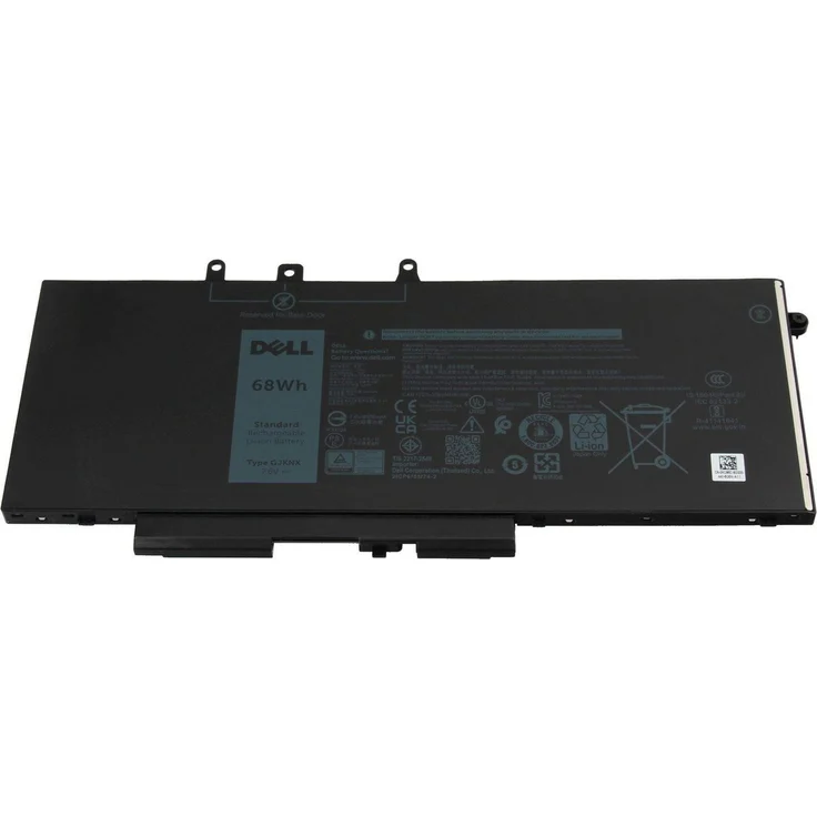 Dell 68Wh 4-Zellen Lithium-Ionen Batterie für Latitude Laptops, 8.550 mAh, 7,6 V