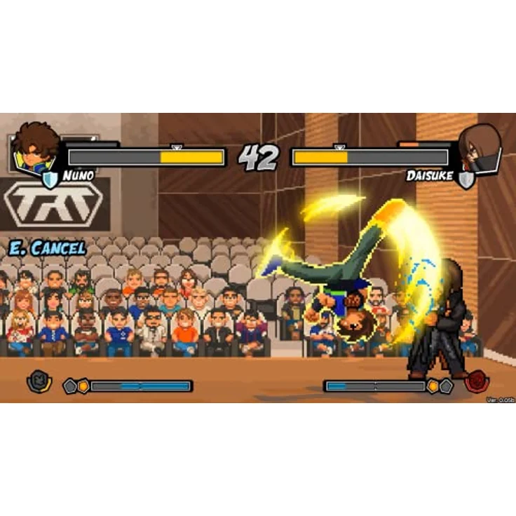 PQube Pocket Bravery Nintendo Switch, Kampfspiel mit 13 Charakteren und 20 Arenen, Retro-Ästhetik – Bild 2