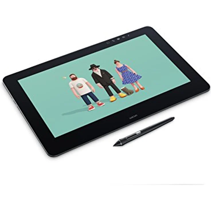 Wacom Cintiq Pro 16 Stift-Display Tablet (mit 4K, integriertem Standfuß. Pro Pen 2, Link Plus Adapter, für professionelle Künstler & Designer, mit Touchscreen, geeignet für Windows & Mac) – Bild 2