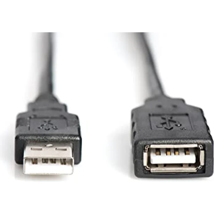 DIGITUS Aktives USB 2.0 Verlängerungskabel, Repeaterkabel, 15 m Länge, USB A Stecker auf USB A Buchse, Plug & Play, Stromversorgung über USB, Schwarz – Bild 2