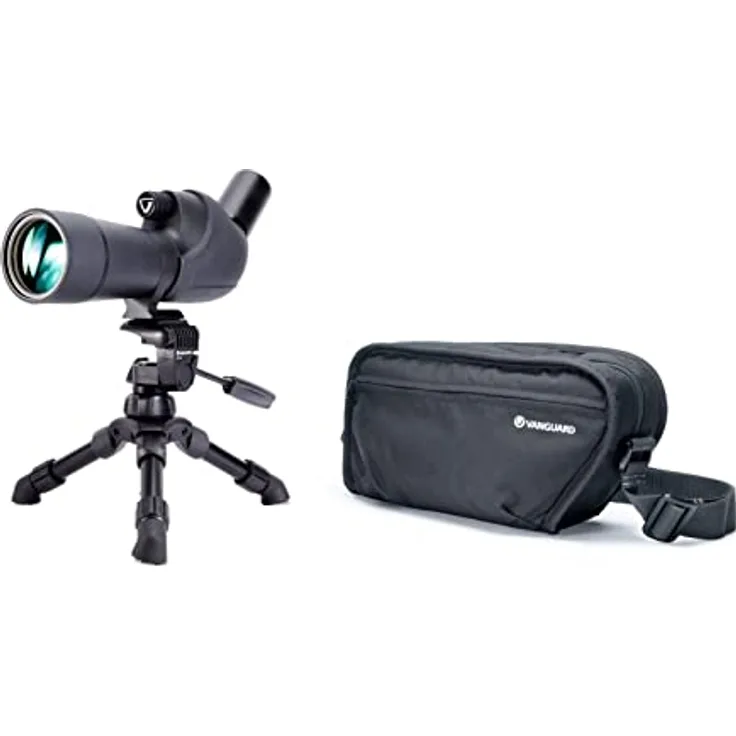 Vanguard Vesta 560A, Spektiv mit kompakter Tragetasche und fortschrittlichen MultiGuard-Beschichtungen