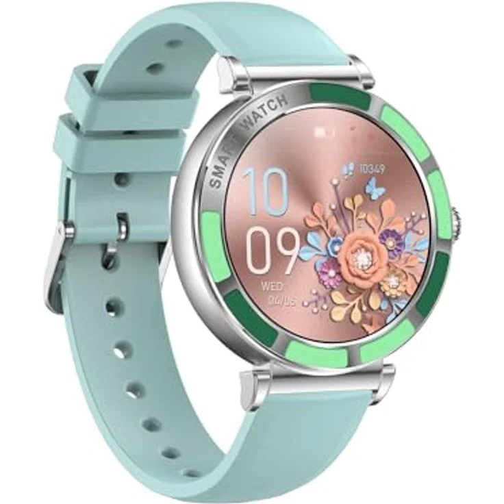 Trevi T-FIT 245 L Smartwatch mit kabelloser Anruffunktion, 1,27 Zoll Full-Touch-Display, Schlafüberwachung, Herzfrequenzmessung, IP67 wasserdicht, Grün – Bild 3