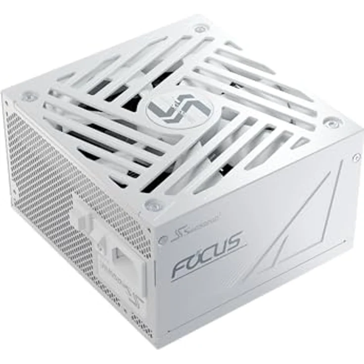 Seasonic Focus GX 80 PLUS Gold Netzteil, modulares PCIe 5.1 - 850 Watt, weiß – Bild 1