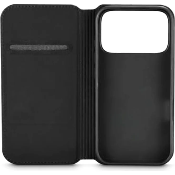 BlackRock Slim Folio für Apple iPhone 17 Pro, PU/TPU Schutzhülle, schwarz – Bild 4