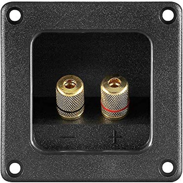 Lautsprecher Terminal 2 pol. 5.9x75.9mm Metall Kappen – Bild 2
