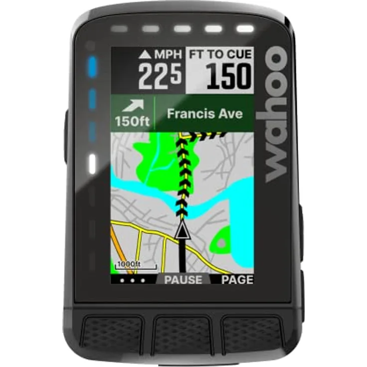 Wahoo ELEMNT ROAM V2 GPS-Fahrradcomputer, Schwarz