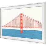 Samsung The Frame 43 Zoll (VG-SCFA43WTBXC), Digitaler Bilderrahmen in Modern Weiß mit ultraschlankem Design und austauschbarem Magnetrahmen