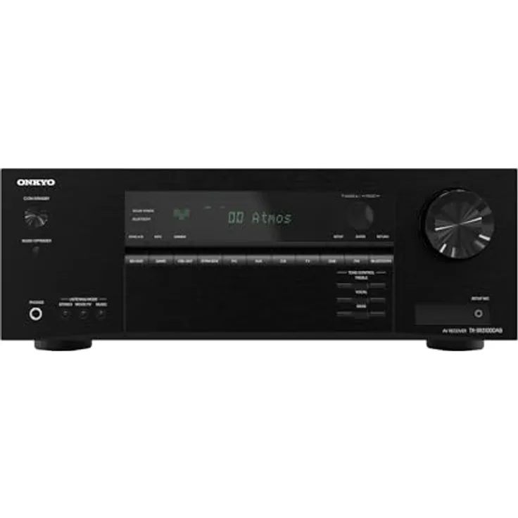 Onkyo TX-SR3100, 5.2-Channel AV-Receiver mit Dolby Atmos®, DTS:X® und HDMI 2.1, Schwarz