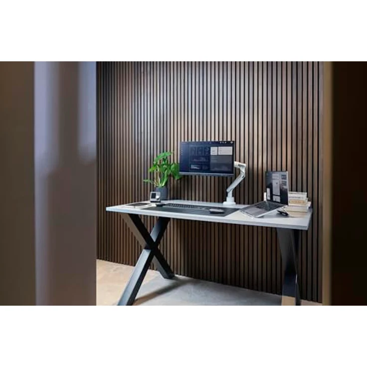 One For All Travel Laptopständer, ergonomischer Aluminium Notebook-Ständer mit Sicherheitsleiste und Wärmeableitung – Bild 4