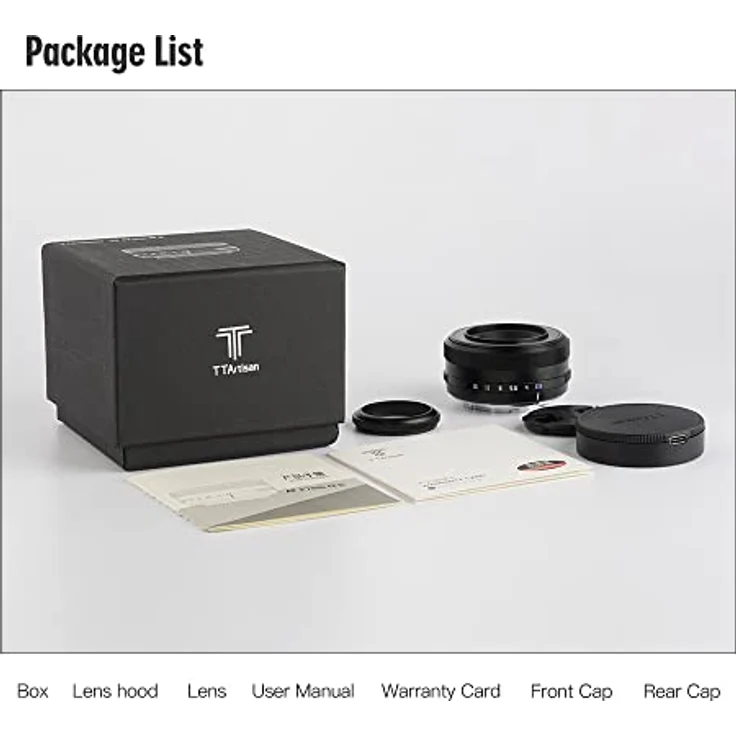 TTArtisan 27 mm F2,8 AF-Objektiv mit Metallgehäuse, kompatibel mit FujiFilm FX Mount, Schwarz, hohe Lichtstärke und Bokeh-Effekt – Bild 3