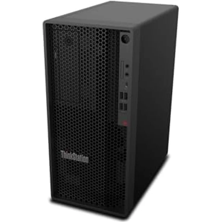 Lenovo ThinkStation P2 Tower Gen 2, Desktop-PC mit 32 GB RAM, 512 GB SSD und RTX 2000 Ada, Schwarz – Bild 2