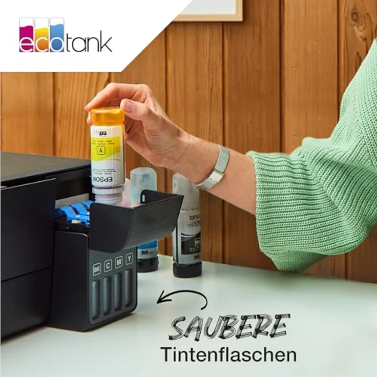 Epson 105 - 140 ml - Schwarz - Original - Tintenbehälter – Bild 8