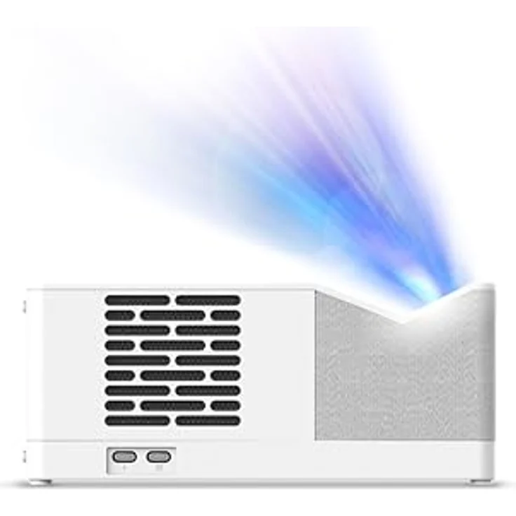 Philips UL5 Smart, Beamer, Ultra kurze Brennweite, Full HD 1080p, Triple Laser, WLAN, Erweiterte Bildkorrektur, Stereo-Sound, Lumin OS-System mit Apps, Weiß – Bild 3