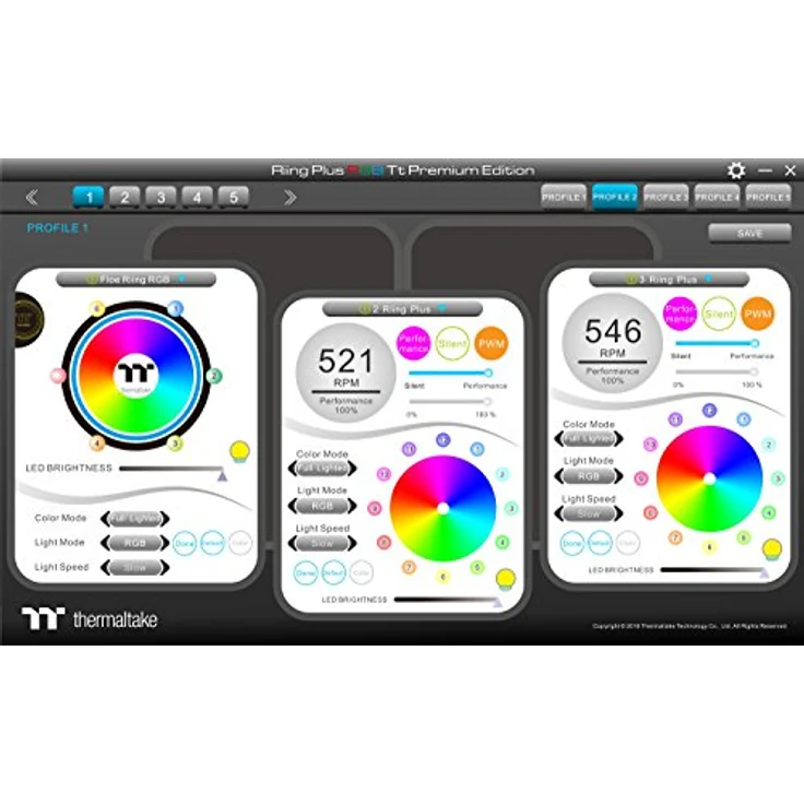 Thermaltake Floe Riing RGB 240 TT CL-W157-PL12SW-A Premium All-In-One Wasserkühlung – Bild 5