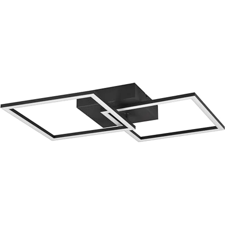 Reality Leuchten LED Deckenleuchte Trail R64492132, Metall Schwarz matt, 20 Watt LED, schwenkbar – Bild 1