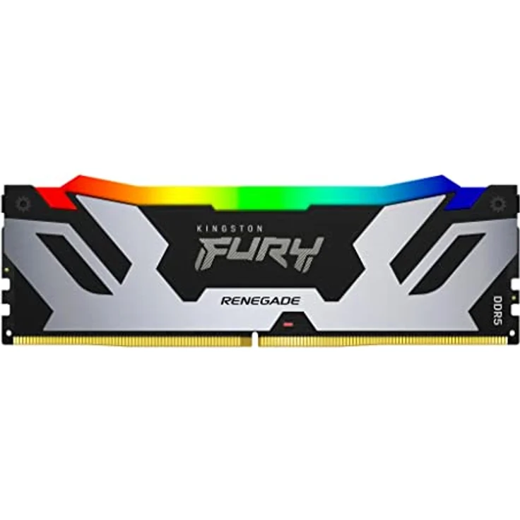 Kingston FURY Renegade Schwarz RGB XMP 24GB 7200MT/s DDR5 CL38 DIMM Desktop Gaming Speicher - KF572C38RSA-24 – Bild 1