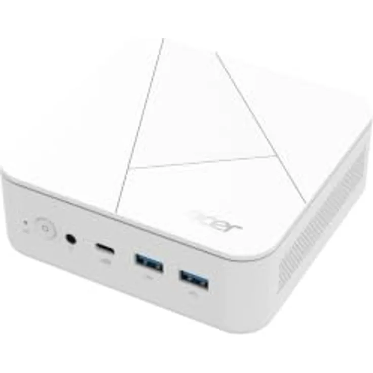 Acer Revo Box RB102-RPL, Mini-PC mit Intel Core i5, 16 GB RAM, 512 GB SSD, Wi-Fi 6, Bluetooth, weiß, Windows 11 Home
