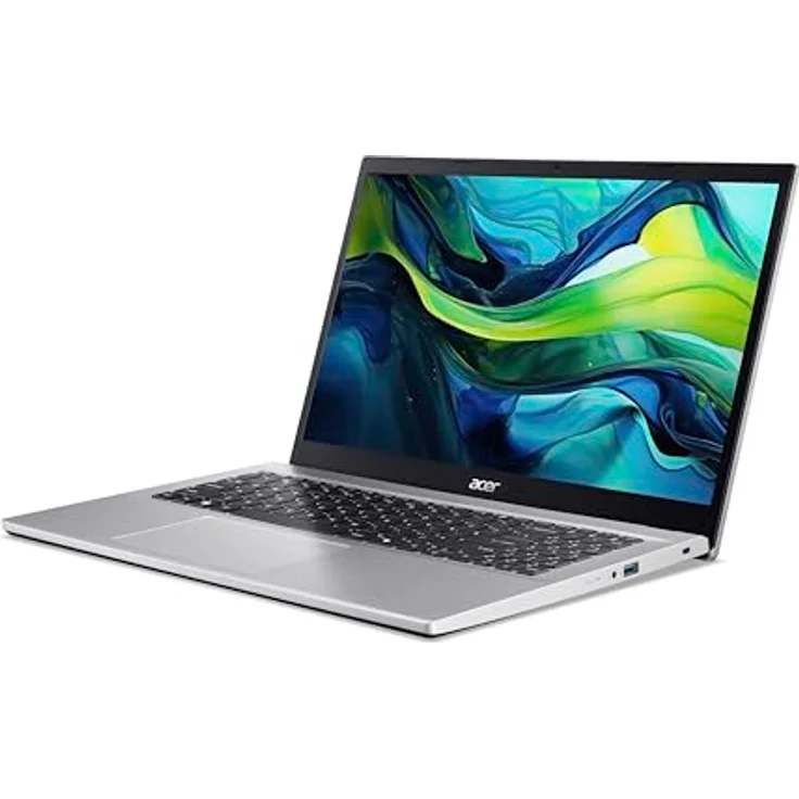 Acer Aspire Go 15 (AG15-42P-R8SZ) Laptop | 15,6" FHD IPS, AMD Ryzen 7 5825U, 16 GB RAM, 512 GB SSD, AMD Radeon, Windows 11, QWERTZ, Silber – Bild 4