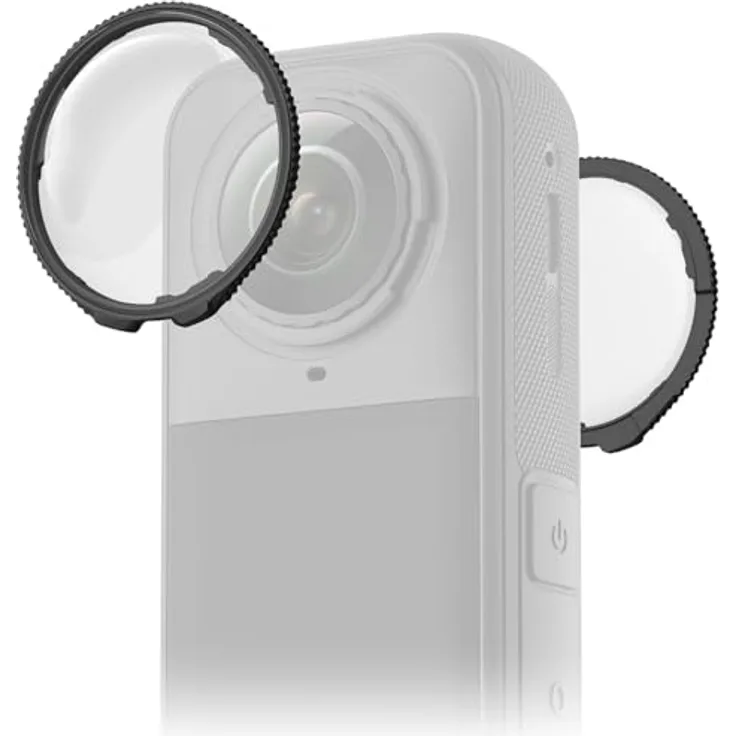 Insta360 X5 Standard Objektivschutz, passgenauer Schutz vor Kratzern und Staub, leichtes Design