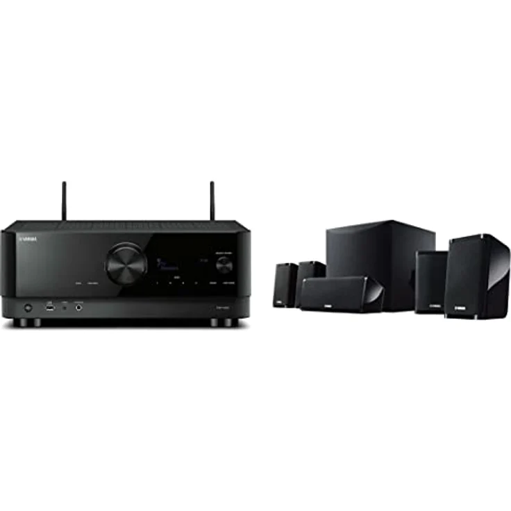 YAMAHA Heimkino YHT-4960, 5.2 Kanal AV Sintoverstärker mit Alexa Sprachsteuerung, schwarz - Preisvergleich – Bild 2