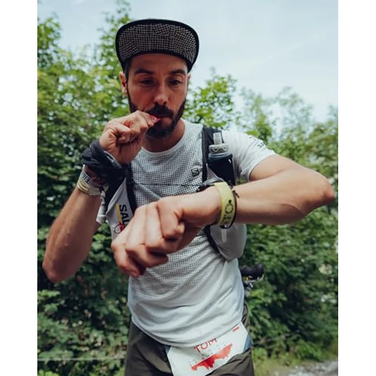 SUUNTO 22 ATH5 Silikon Armband Kompatibel Race, Vertical, 9 Peak Pro, 9 Peak, 5 Peak, Watch Strap Weiches Silikon Ersatzband 22mm Lemon Yellow S+M – Bild 2