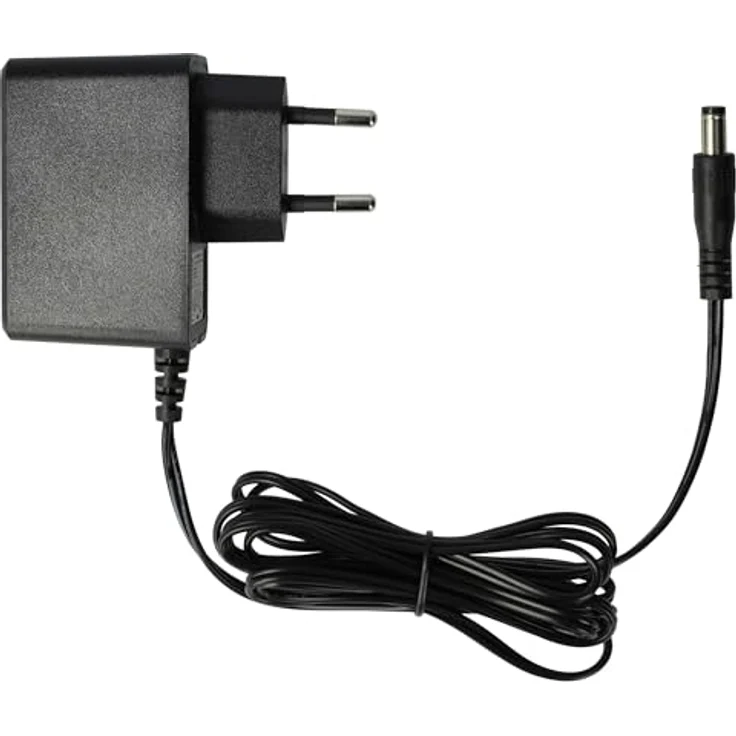vhbw Netzteil kompatibel mit Poly Voyager 4220 UC, 4210 UC, 4220 Office, 4210 Office, 4210, 4220 Headset, Kopfhörer - 175 cm, schwarz 9V/1,0A, Euro-Stecker, Ersatznetzteil – Bild 1