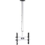 Ebuy24 TV Deckenhalterung CM 4 XXL (Decke, 65", 50 kg), TV Wandhalterung, Silber