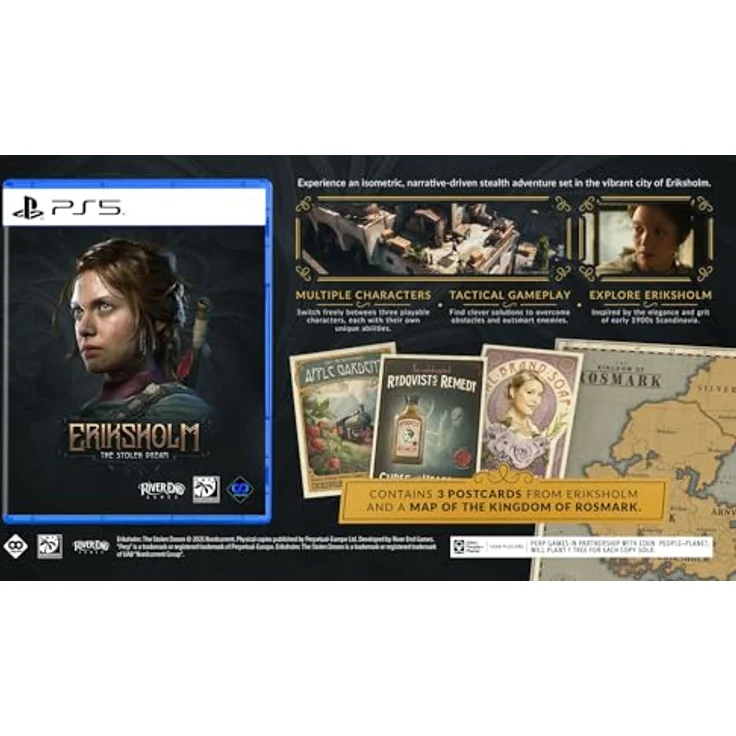Perp Games Eriksholm: The Stolen Dream, Isometrisches Stealth-Adventure für PlayStation 5, offline, ab 12 Jahren – Bild 2
