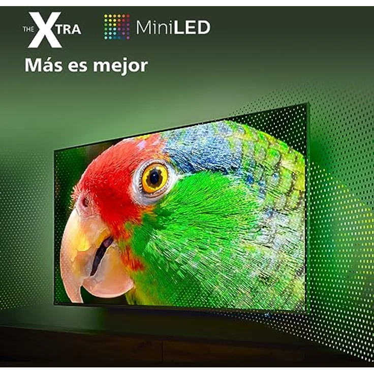 Philips Ambilight TV | 65PML9008/12 | 164 cm (65 Zoll) 4K UHD MiniLED Fernseher | 120 Hz | HDR | Dolby Vision | Smart TV | VRR | WiFi | Bluetooth | DTS:X | Sprachsteuerung – Bild 4