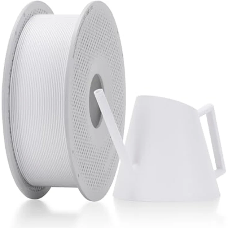 Bambu Lab PETG HF, 3D Filament für Hochgeschwindigkeitsdruck, 1.75mm, 1000g, Weiss – Bild 2