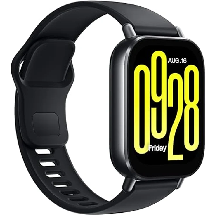 Xiaomi Redmi Watch 5 Active Smartwatch, 2.0" LCD Display, 18 Tage Akku, 140+ Sportmodi, Herzfrequenz- und SpO₂-Tracking, 5ATM Wasserdicht, Bluetooth-Anrufe, Fitness-Tracker, Schlafüberwachung - Schwarz – Bild 3