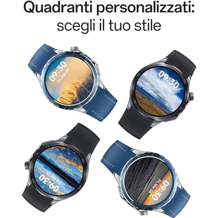 OPPO Watch X2, Smartwatch mit AMOLED-Display, 3,8 cm (1,50 Zoll), Bluetooth 5.2, GPS, NFC, 120 Stunden Laufzeit, 32 GB ROM [Italienische Version] – Bild 5