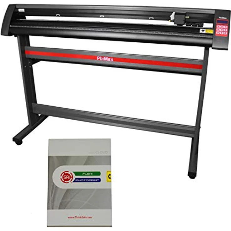 Monster Shop 1510mm Schneideplotter, Vinyl Plotter mit Flexi Starter Software und Aluminiumständer, inkl. Schutzabdeckung und 3x Roland-Schneidemesser – Bild 1
