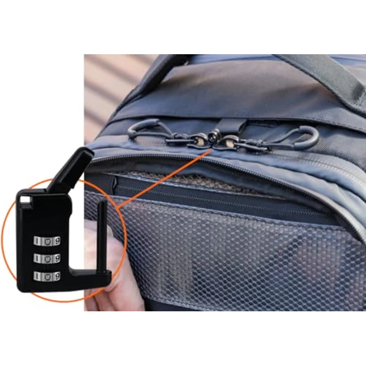 Rollei Fotoliner Ocean Pro Trolley | 2-in-1 Rucksack und Trolley | Viel Stauraum für Kamera & Laptop | Nachhaltig aus recyceltem Material | Diebstahlschutz & Regenschutz | Ergonomisches Design – Bild 4