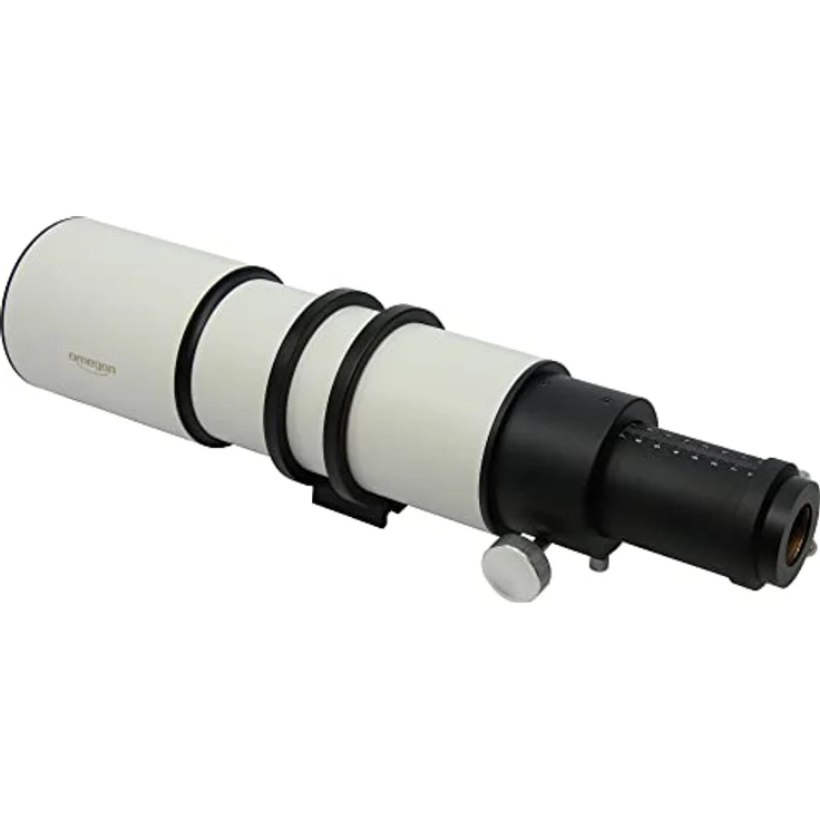 Omegon Teleskop AC 90/500 AZ-Baby Visual Set, achromatischer Refraktor, 90 mm Öffnung, ideal für Reisen und Astrofotografie – Bild 9