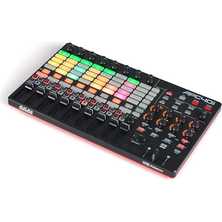 AKAI Professional APC40 MKII - USB Powered Ableton Live Performance Controller mit 5x8 Clip Launch Matrix, Fadern, Reglern, Crossfader und Software – Bild 10