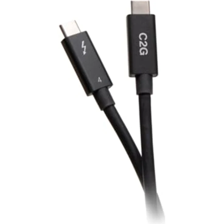 C2G 6FT 2M THUNDERBOLT4 USB-C Active Kabel, 40GB/s, langlebig – Bild 2