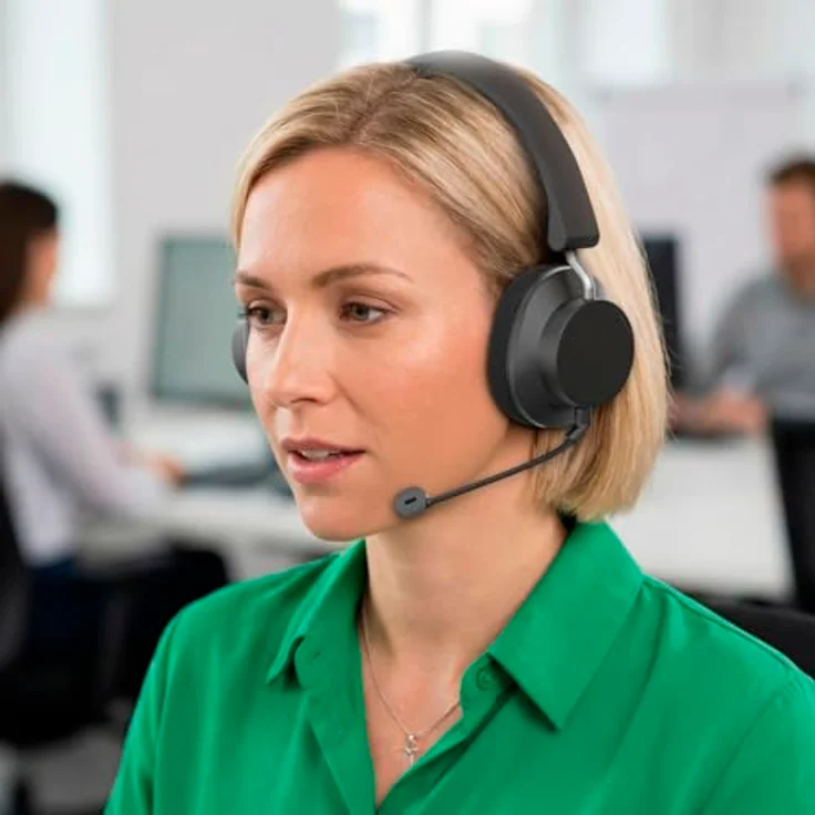 Hama BT-900, Verkabelte & Kabellose Kopfhörer für Büro/Callcenter, Schwarz – Bild 7