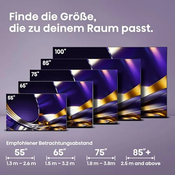 HISENSE 65U7DS PRO MiniLED 4K TV, 65 Zoll / 164 cm, UHD 4K, SMART TV, Native Game Mode, Dolby Atmos, VIDAA Smart OS – Bild 13