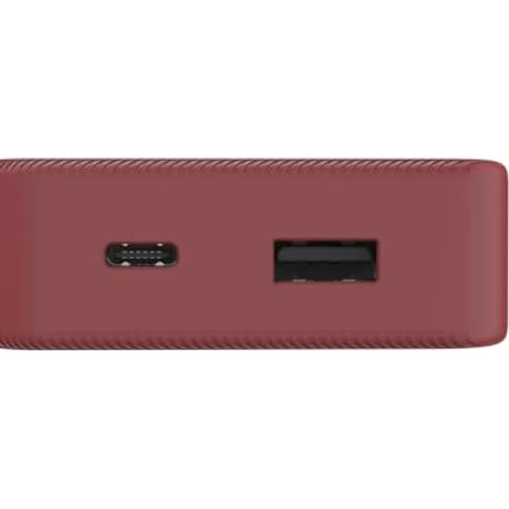 Hama Power Pack Colour 10", 10000mAh, 2 Ausgänge: USB-C, USB-A, Rot – Bild 5