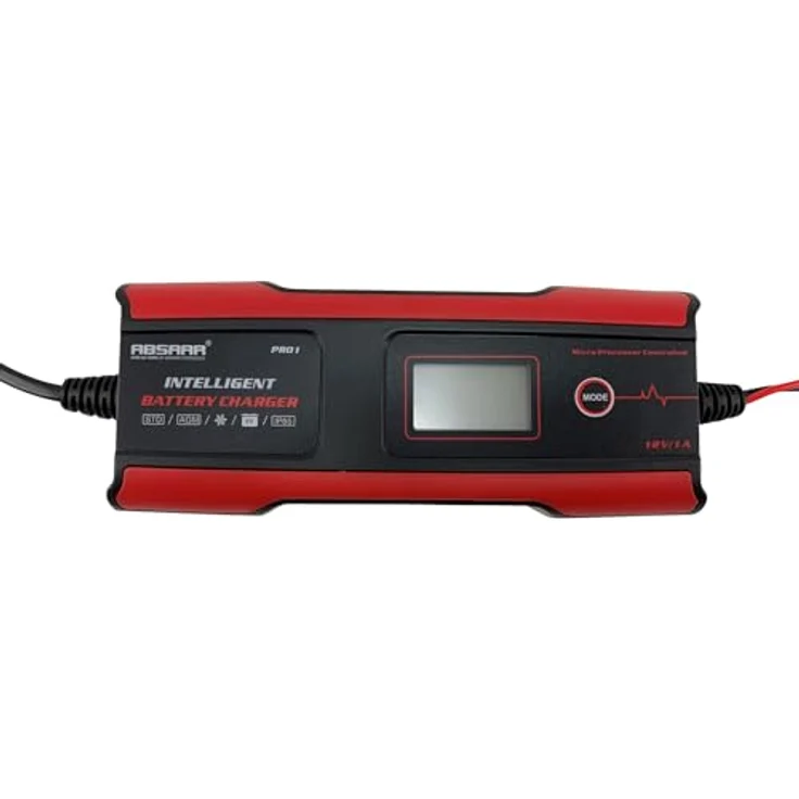 Absaar Batterieladegerät PRO1.0 Rot 6-12 V 1 A – Bild 2