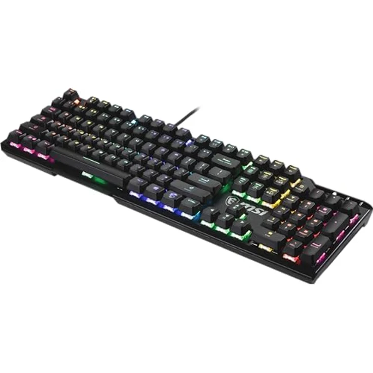 MSI Vigor GK41 Mechanische Gaming-Tastatur (DE-Layout) QWERTZ - Kailh Red Switches, RGB, USB 2.0 – Bild 3