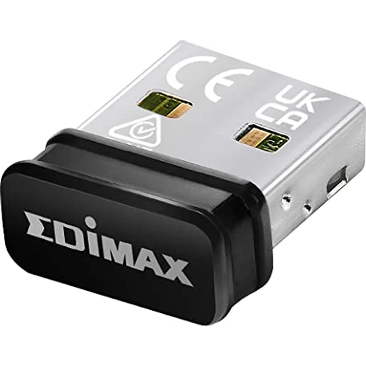 Edimax AC600 Wi-Fi 5 Nano USB Adapter EW-7811ULC, Dualband WLAN-Stick mit bis zu 433 Mbps, schwarz – Bild 1