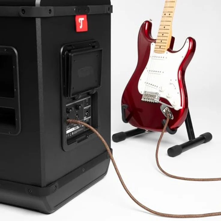 Teufel Rockster Neo Bluetooth-Lautsprecher, 200W, 36h Akku, aptX, Powerbank, Bassreflex, 130 dB, App-Steuerung, Stereo-Set – Bild 8