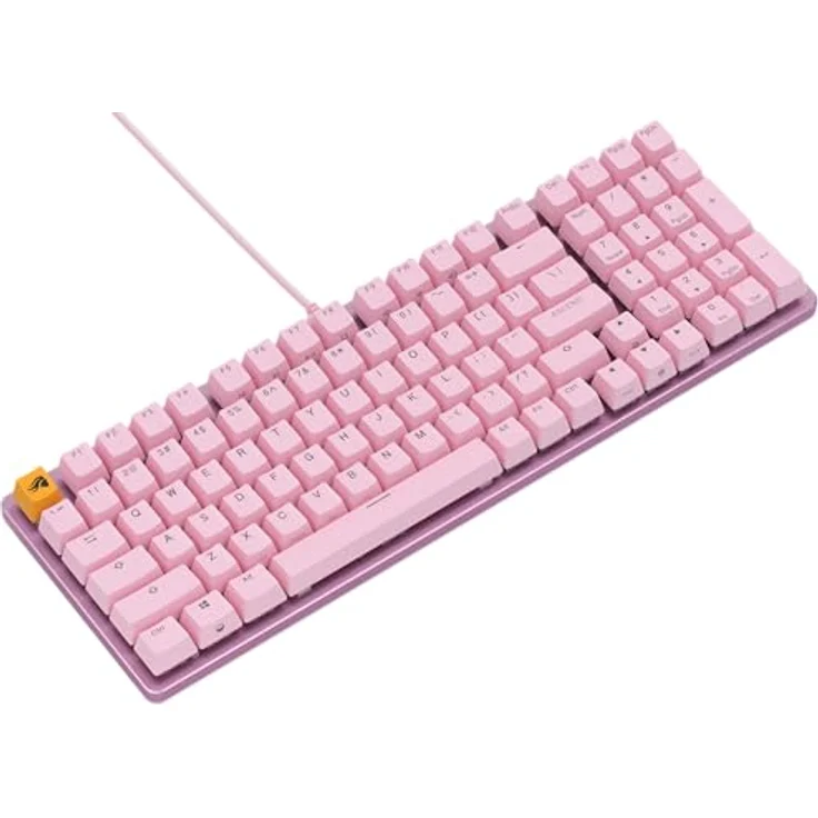 Glorious Gaming GMMK 2 Full Size (96%) – Mechanisches Gaming-Keyboard, Aluminiumrahmen, anpassbar, Doubleshot-Kappen, Fox Schalter, tastenweise RGB, Amerikanisch QWERTY Layout - Rosa – Bild 4