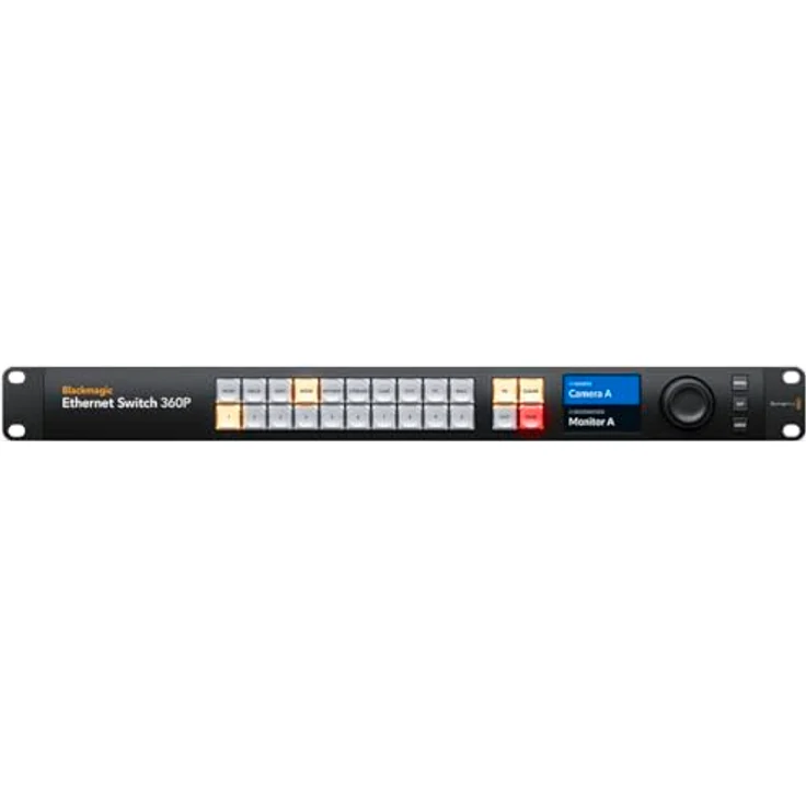 Blackmagic Design Ethernet Switch 360P, 16x 10G- und 2x 100G-Ethernet-Ports für 2110-IP Workflow – Bild 2