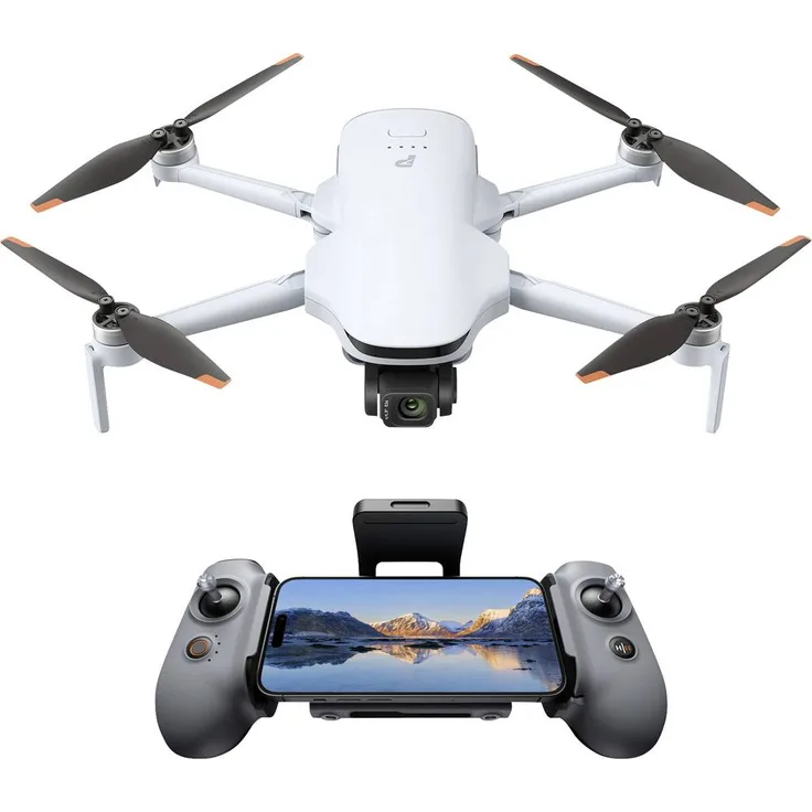 Potensic ATOM 3 Standard Kit Quadrocopter RtF mit 4K Kamera, GPS-Funktion, grau